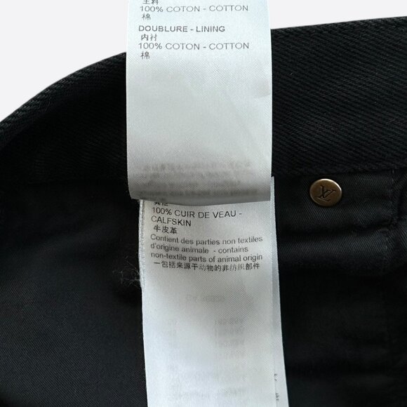 Louis Vuitton Black Monogram Carpenter Pants - Picture 5 of 8